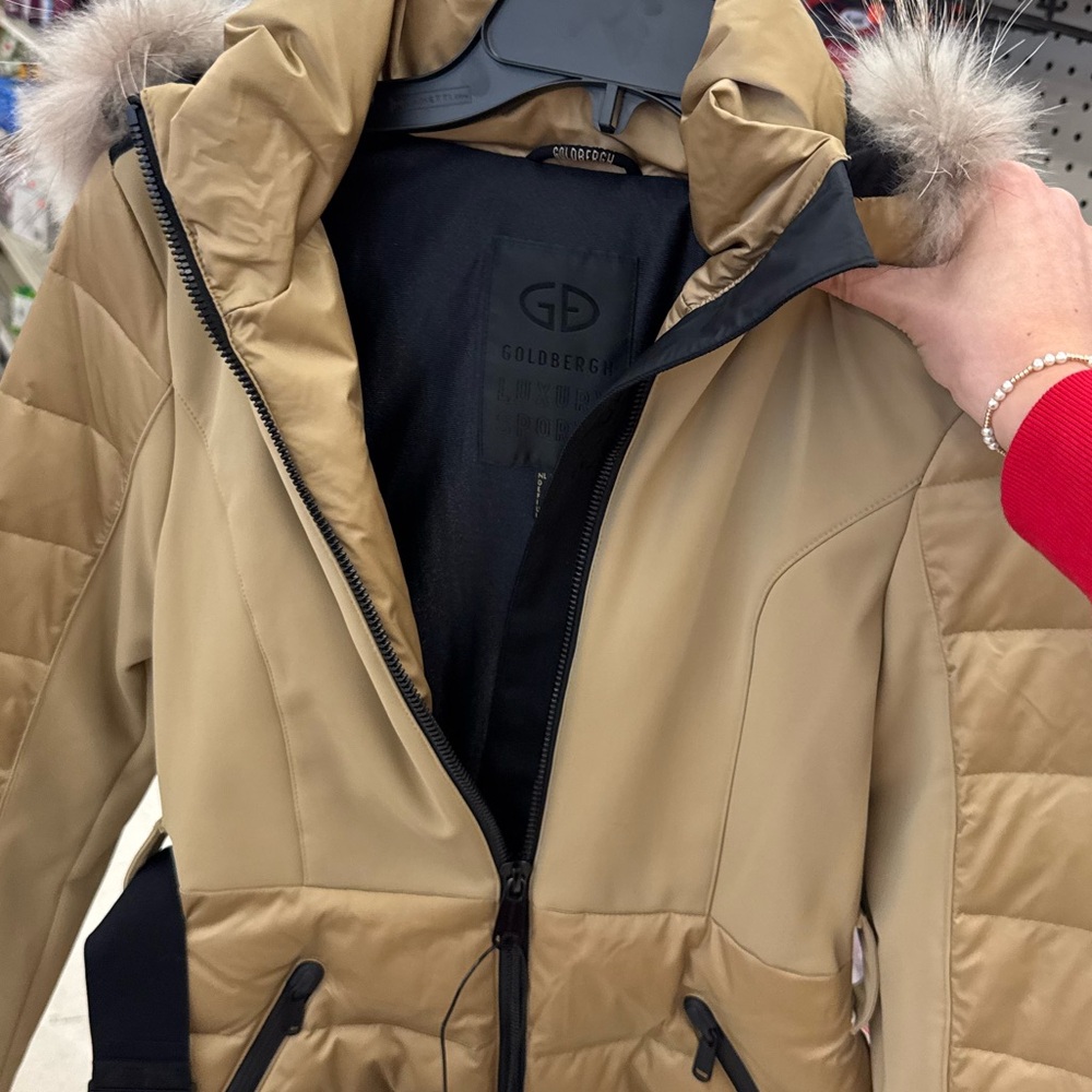 Goldbergh Tan Ski & Snow Jacket